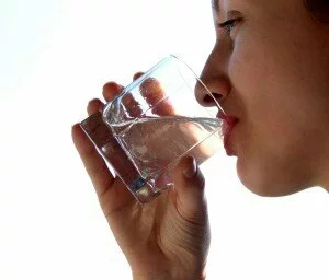 water for wrinkle treatment
