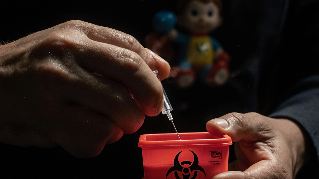 How to Dispose of Sharps and Needles from Injected Medications Safely