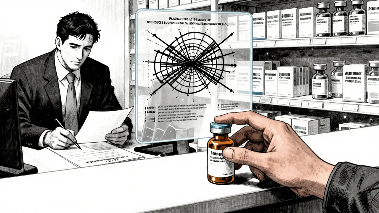 Patient taking generic insulin as flashbacks show corporate manipulation and market barriers