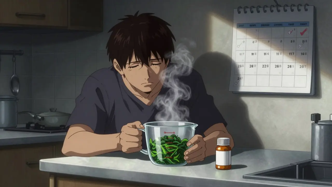 Vitamin K Foods and Warfarin Interactions for INR Control